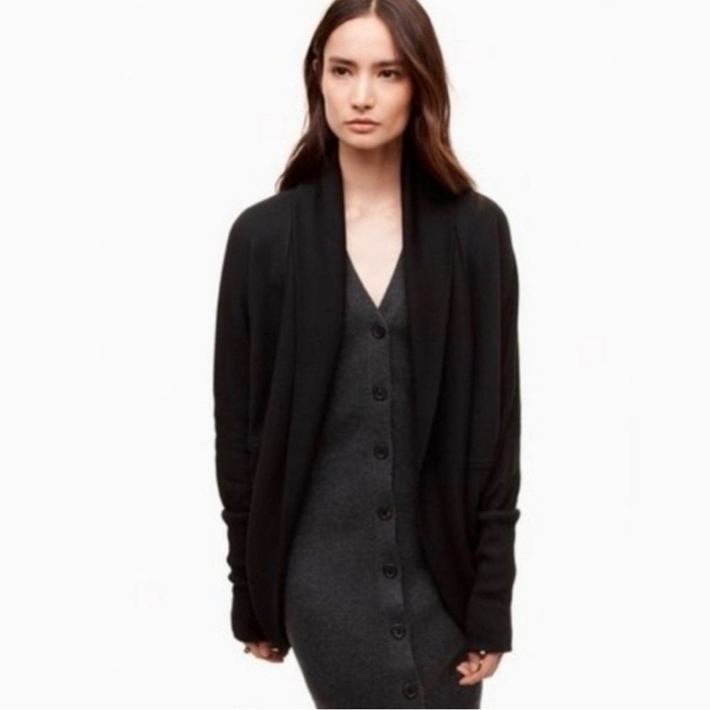 Wilfred Diderot Sweater Open-Front Cocoon Cardigan